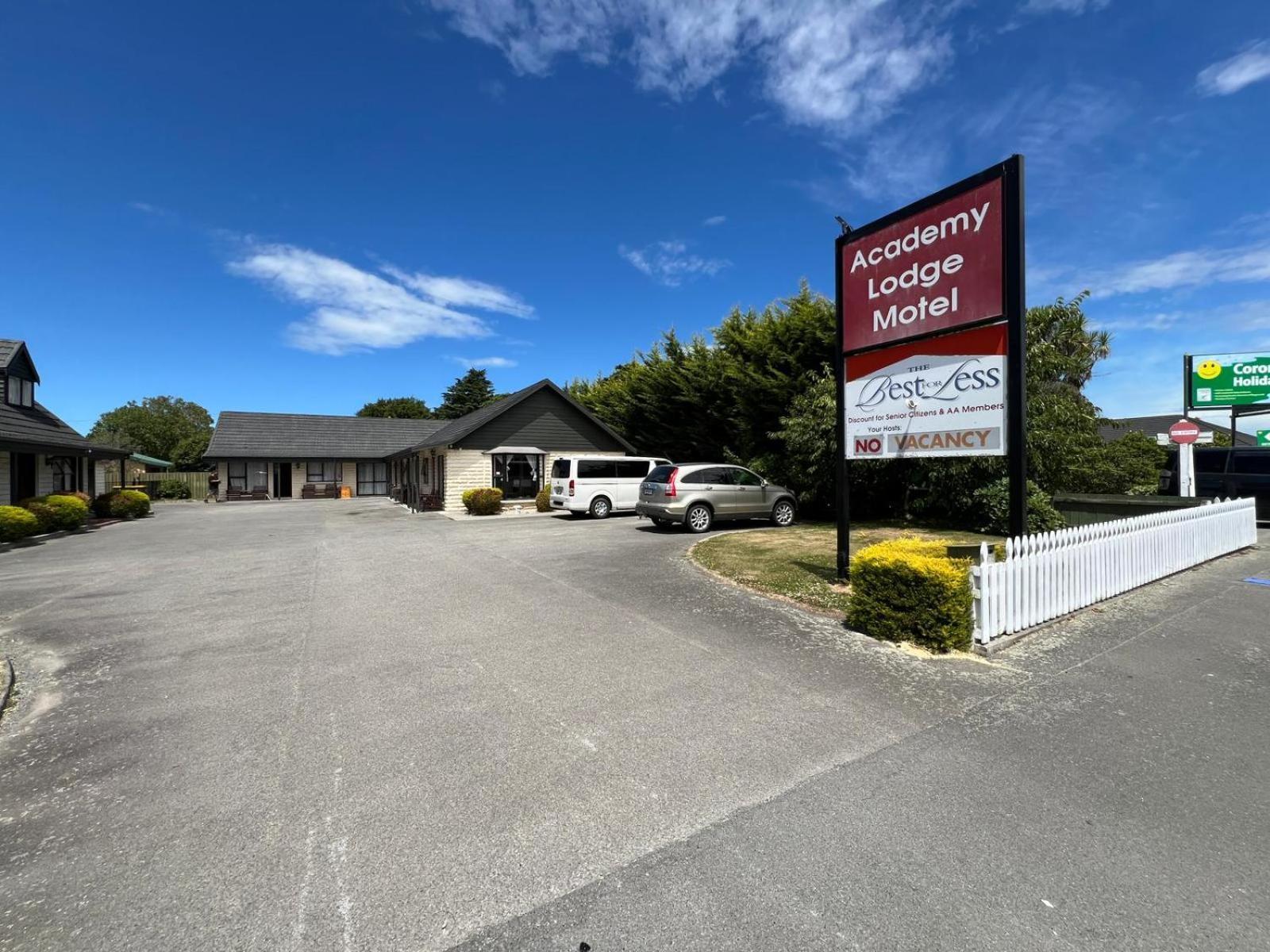 Academy Lodge Motel Ashburton Luaran gambar